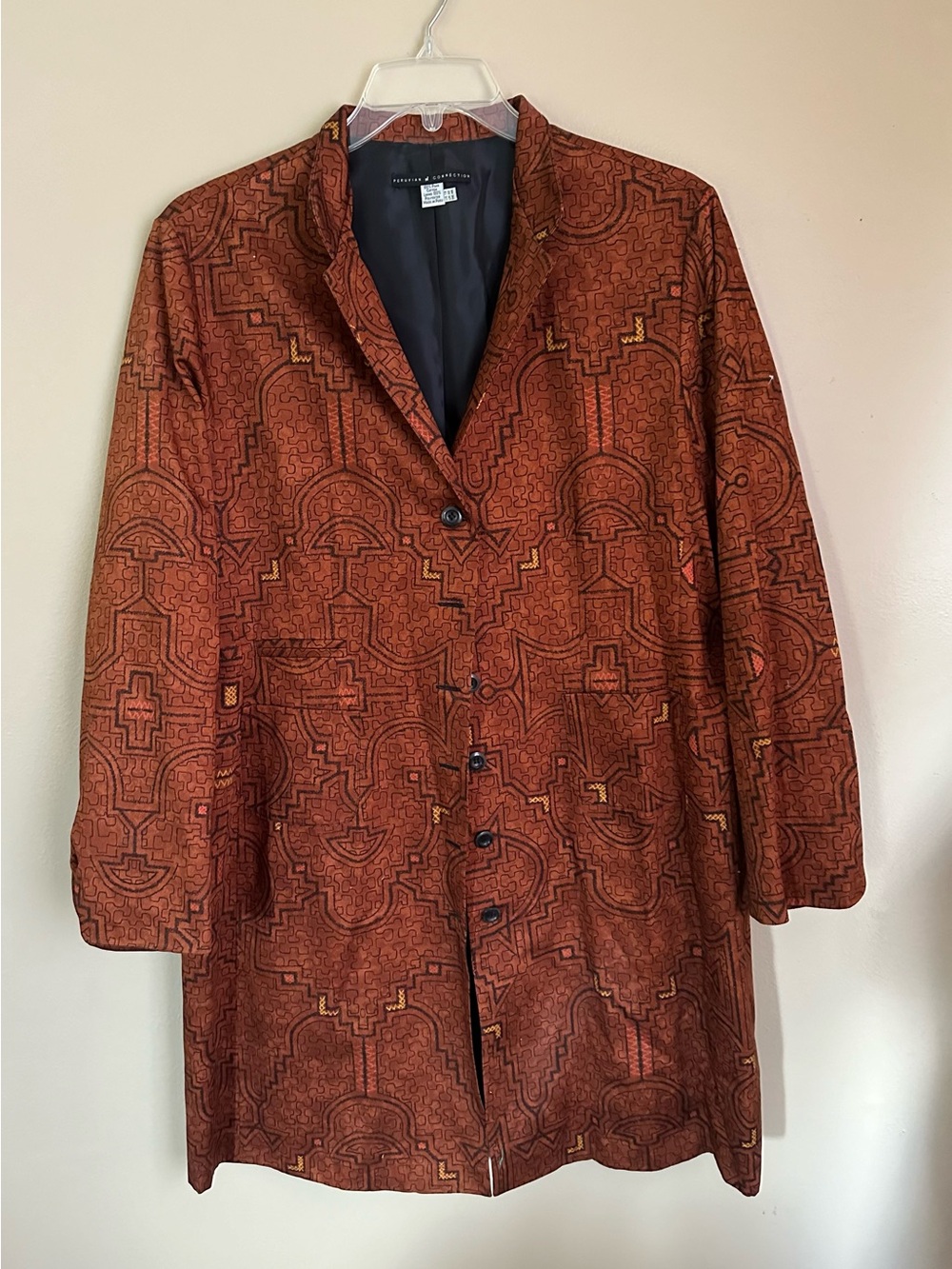 Purevian Connection Orange Blazer